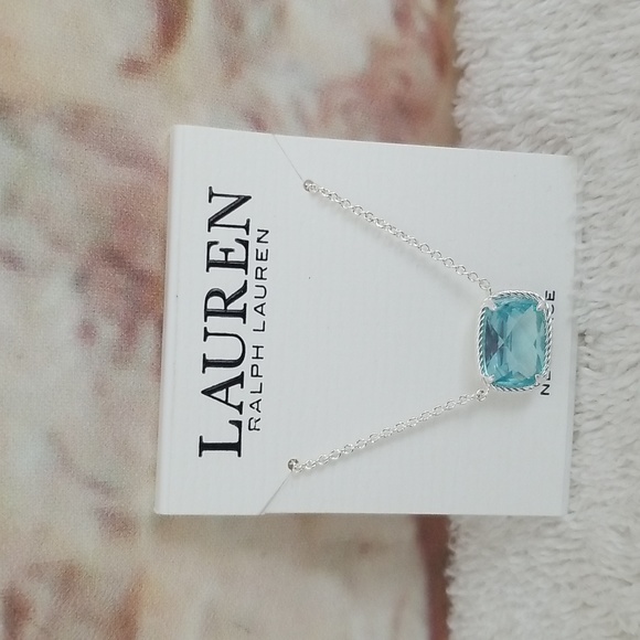 New Ralph Lauren Stone Pendant Necklace - Picture 3 of 8